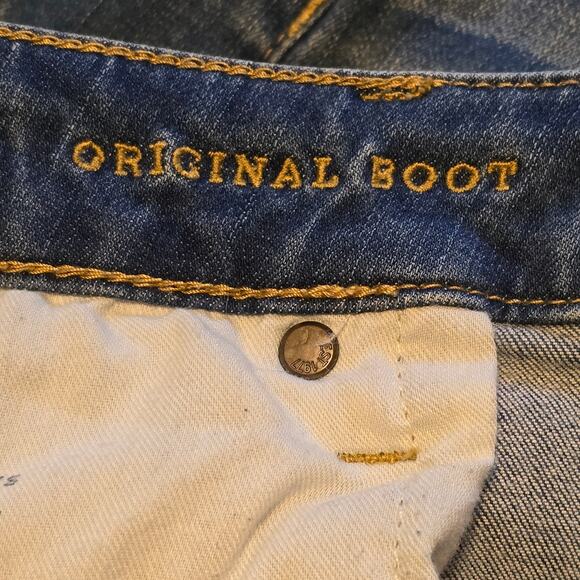 American Eagle Jeans Mens Size 34x30 Blue Original Boot Next Level Flex Normcore - Picture 6 of 16